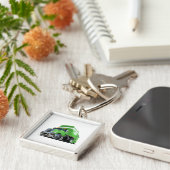 漫画のごみトラック キーホルダー (側面)