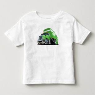 漫画のごみトラック トドラーTシャツ