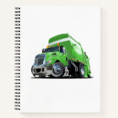 漫画のごみトラック ノートブック (正面)