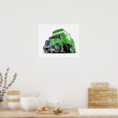 漫画のごみトラック ポスター (キッチン)