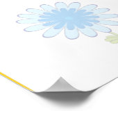 漫画ののまわりにと花 ポスター (角)