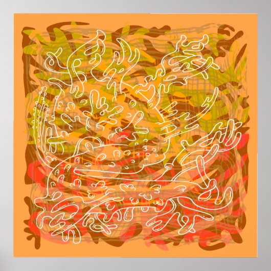 漫画のようなオルガニク ポスター (正面)