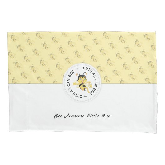 漫画のように可愛い |モノグラパーソナライズされたム 枕カバー (正面)