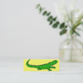 漫画のわにしおり スキニー名刺 (スタンド正面)