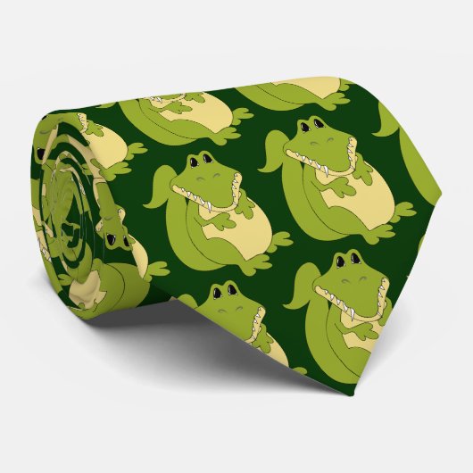 漫画のわにタイ ネクタイ (ロール)