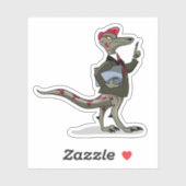 漫画のイグアノドンの店員。 シール (シート)