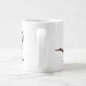 漫画のイグアノドンの店員。 ジャンボコーヒーマグカップ (裏面)