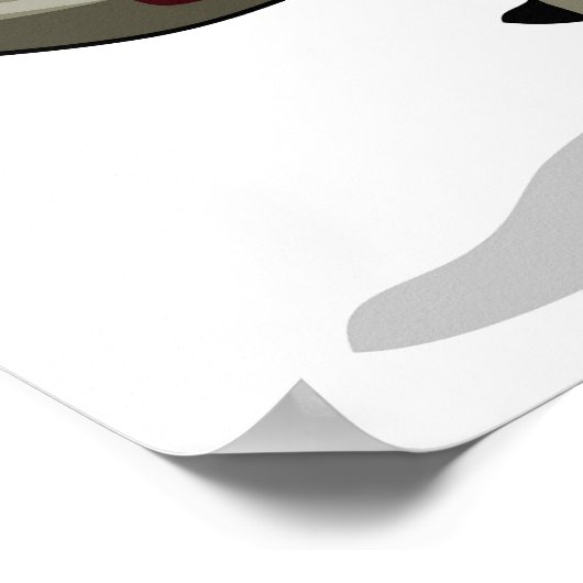 漫画のイグアノドンの店員。 ポスター (角)