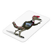 漫画のイグアノドンの店員。 マグネット (左側)