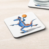 漫画のイグアノドン遊のバスケットボール。 コースター (左側)