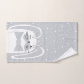 漫画のウサギ、シンボル2023。 バスタオルセット (ハンドタオル)