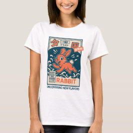 漫画のウサギ Tシャツ