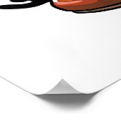 漫画のエイリアンの鳥の生き物 | AI Art ポスター (角)