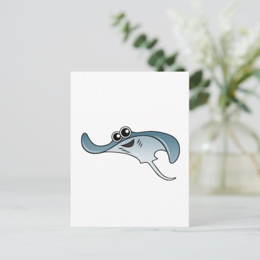 漫画のエイ ポストカード (スタンド正面)