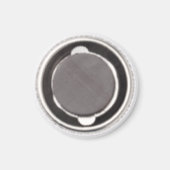 漫画のオレンジ色のトラ猫 マグネット (裏面)
