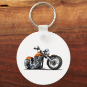 漫画のオートバイ キーホルダー (正面)