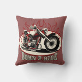 漫画のオートバイ クッション (裏面)