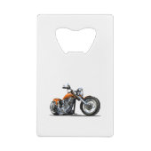 漫画のオートバイ クレジットカード栓抜き (裏面)