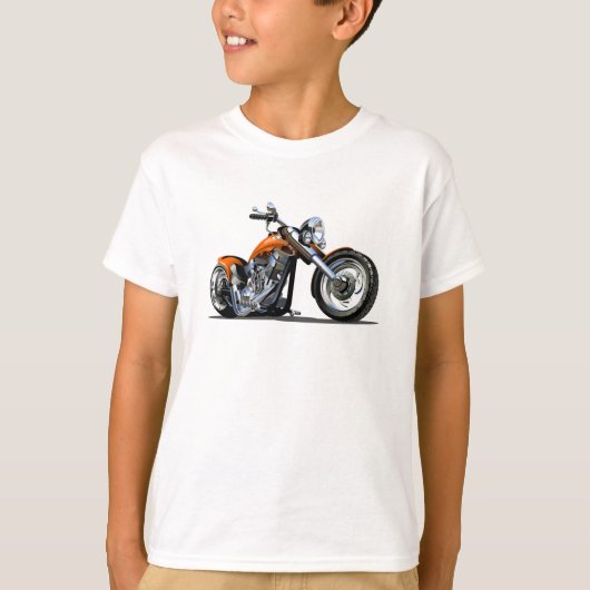 漫画のオートバイ Tシャツ (正面)