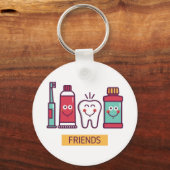 漫画のオーラルフ気にァンズ キーホルダー (正面)