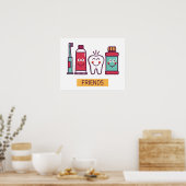 漫画のオーラルフ気にァンズ ポスター (キッチン)