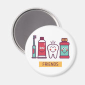 漫画のオーラルフ気にァンズ マグネット (正面/裏面)