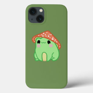 漫画のカエルの電話 iPhone 13ケース