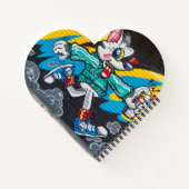 漫画のカオスのノート ノートブック (裏面)