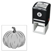 漫画のカボチャの形 セルフインキングスタンプ (インサイチュ)
