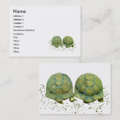 漫画のカメの名刺 名刺 (正面/裏面)