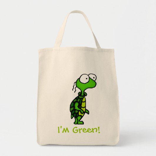 漫画のカメ トートバッグ (正面)