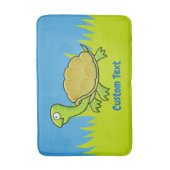 漫画のカメ バスマット (正面縦)