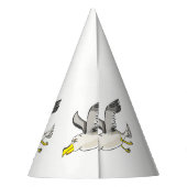 漫画のカモメの飛んでいるな間接費 パーティーハット (裏面)