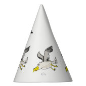 漫画のカモメの飛んでいるな間接費 パーティーハット (右)