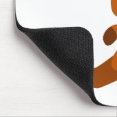 漫画のカンガルーのJoeyのかわいいマウスパッド マウスパッド (コーナー)