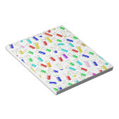 漫画のガラス試験管 ノートパッド (アングル)