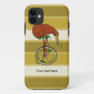 漫画のキウイ鳥のユニクリング iPhone 11 ケース