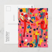 漫画のキャラクター ポストカード (正面/裏面)