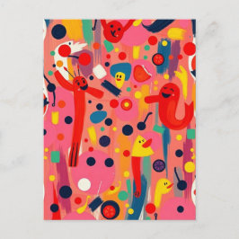 漫画のキャラクター ポストカード