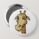 漫画のキリン 缶バッジ (正面&裏面)