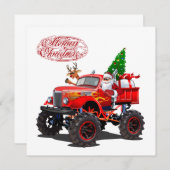 漫画のクリスマスカード (正面/裏面)