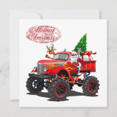 漫画のクリスマスカード (正面)