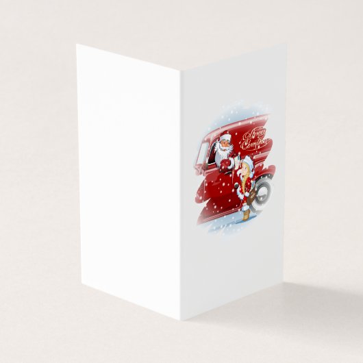 漫画のクリスマスカードSnow Maiden - Postman (外部)