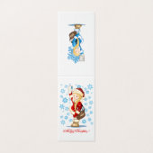 漫画のクリスマスカードSnow Maiden - Postman (外部フラット)