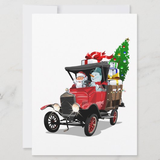 漫画のクリスマストラック (正面)