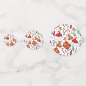 漫画のクリスマスパターン コンフェッティ (正面)