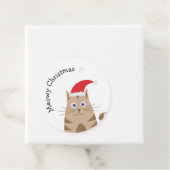 漫画のクリスマス車のマイクリスマス フェイバータグ (インサイチュ)