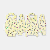 漫画のクレヨン模様 フェイバーボックス (折り畳みなし)