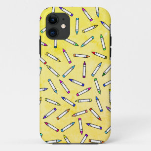 漫画のクレヨン模様 iPhone 11 ケース
