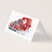 漫画のグリーティングクリスマスカード (正面)